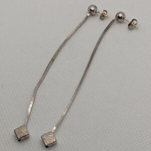 Elegant Silver Dangle Earrings